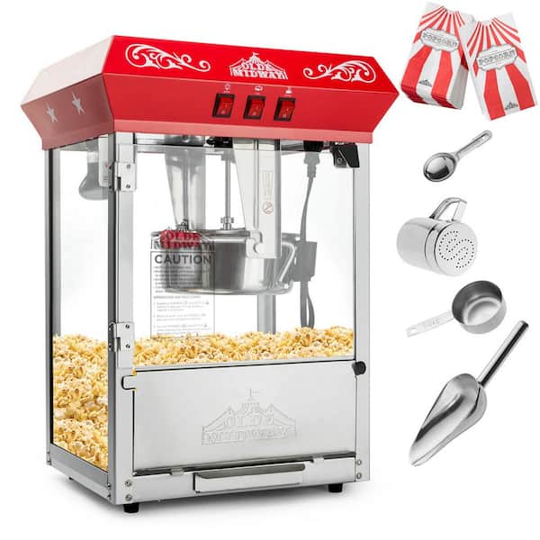 Popcorn Machine With Stainless Steel Pot