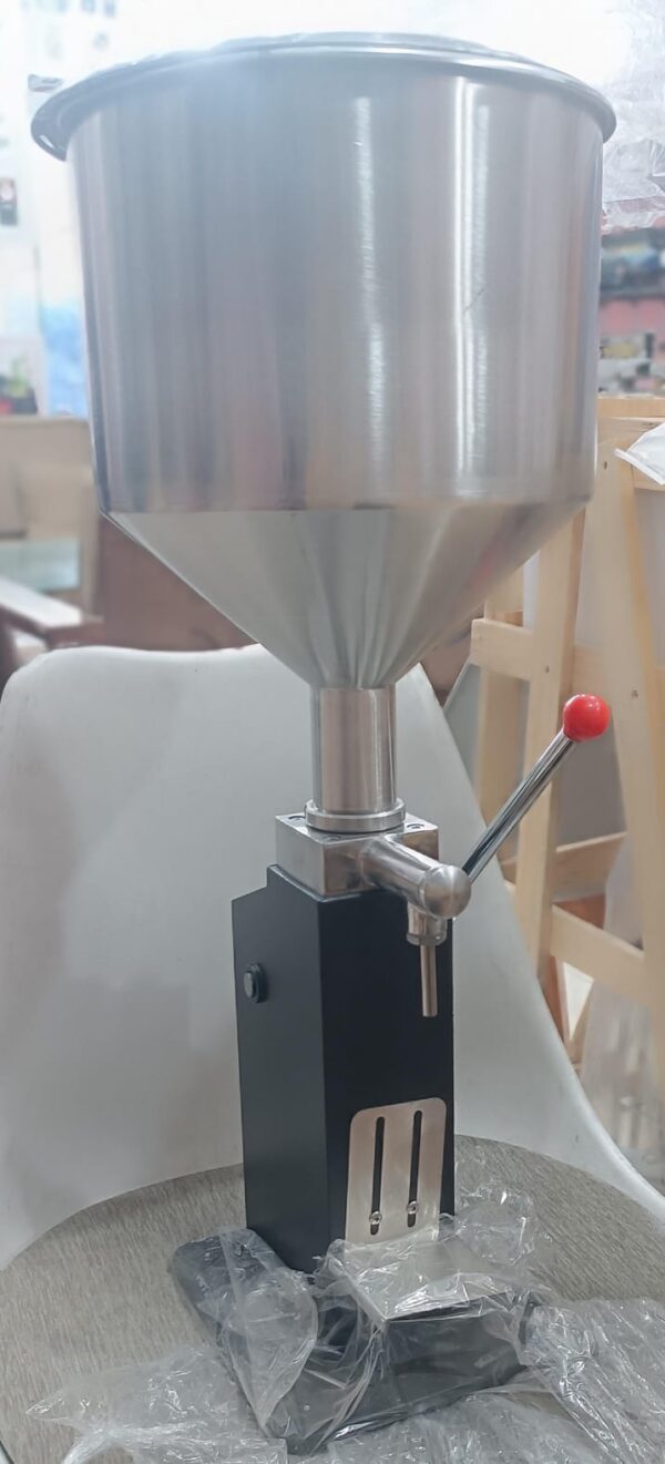 Manual Paste Liquid Filling Machine, Adjustable 5-60ml Bottle Filler - Image 2