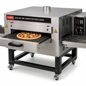 12-INCH GAS HOT AIR CONVEYOR PIZZA OVEN
