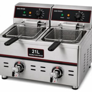 21L Double Gas Fryer Machine