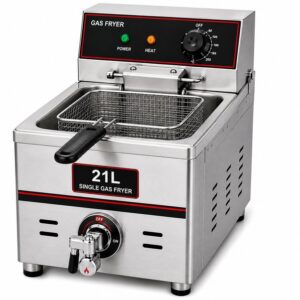21L Single Gas Fryer Machine