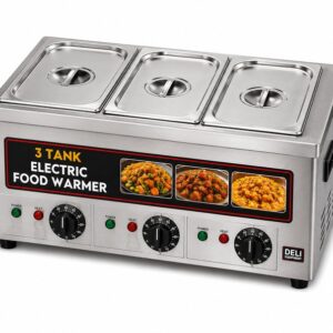 3 Tank Electric Food Warmer