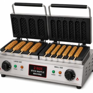 2Size Stick Waffle Machine