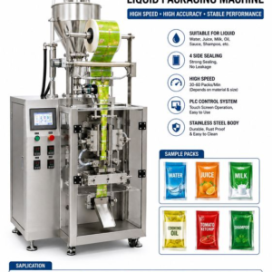 4 Side Automatic Liquid Packaging Machine