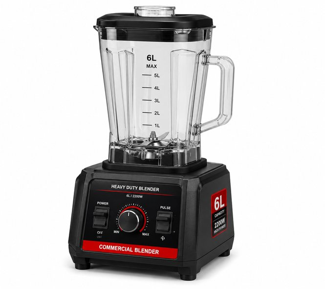 6L Commercial Heavy-Duty Blender