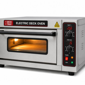 1 Deck 1 Tray Electric Deck Oven