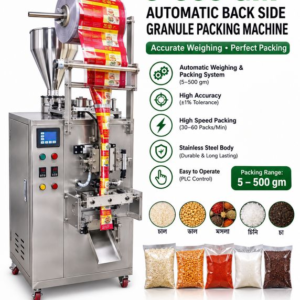 5-500 gm Automatic Back side Granule Packing Machine