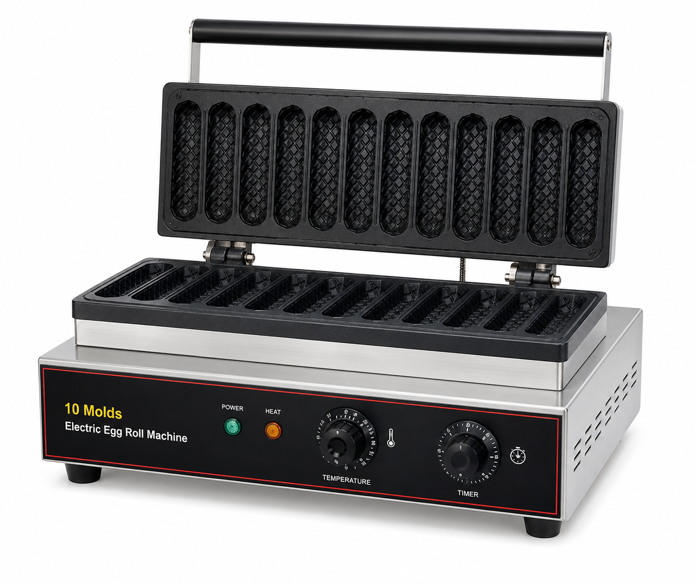10 Molds Electric Egg Roll Machine