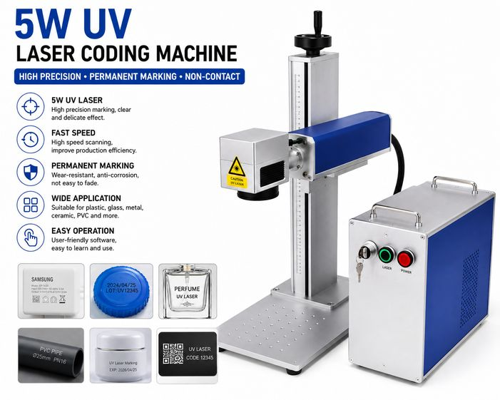 5W UV Laser Coding Machine