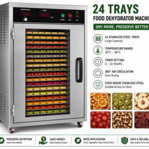24 Trays Food Dehydrator Machine