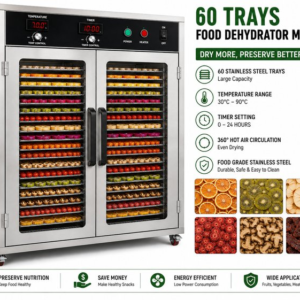 60 Trays Food Dehydrator Machine