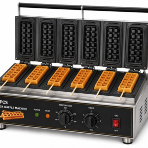 6 Pcs Stick Waffle Machine